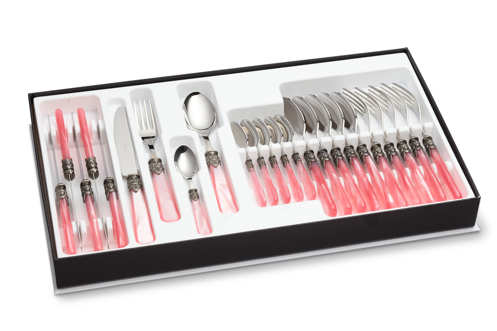 Cutlery Box Pink (mother-of-pearl sheen)