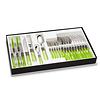 Bestekcassette, Lichtgroen (parelmoer)
