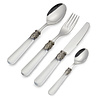 Dinner Cutlery Set Transparent, 4 pieces, 1 person