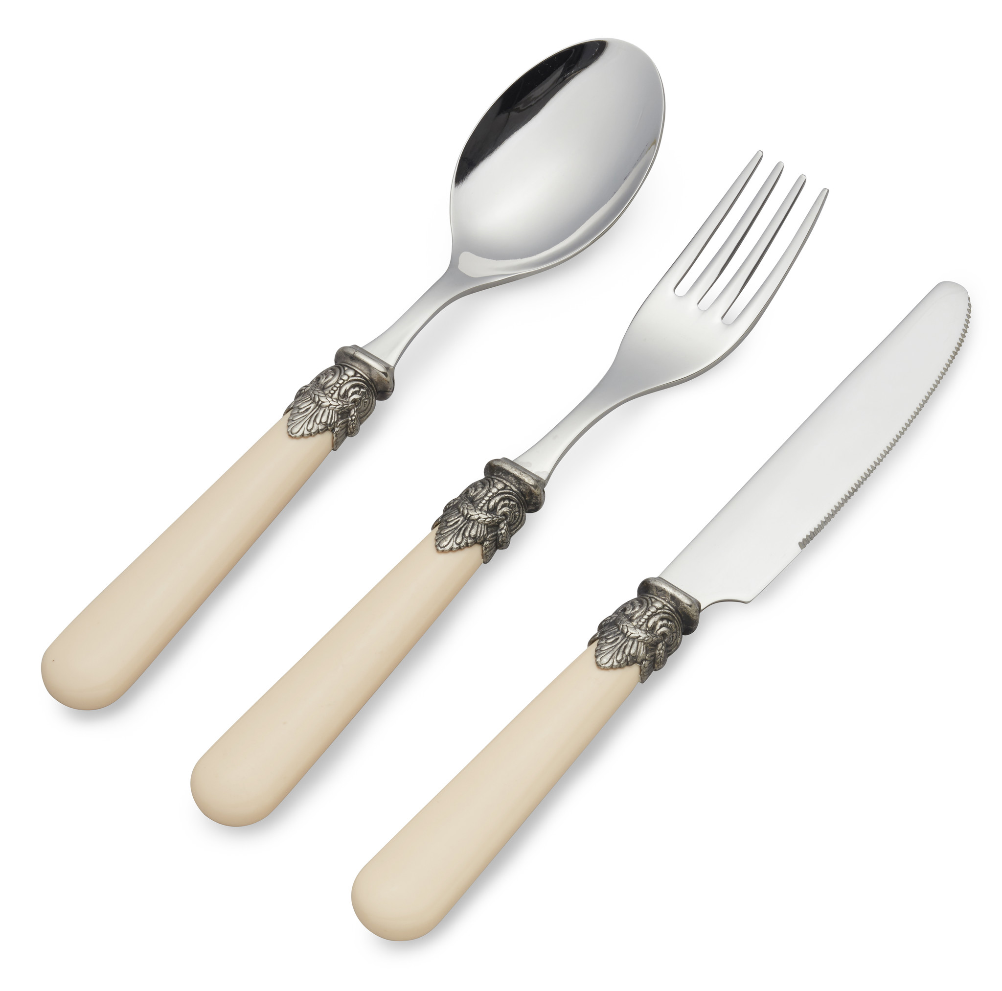 Besteckset, Elfenbein (einfarbig), Frühstück