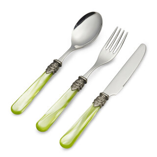 Cutlery Set, Light Green (mother-of-pearl), Breakfastn
