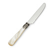 Breakfast Knife, Ivory with Mother of Pearl