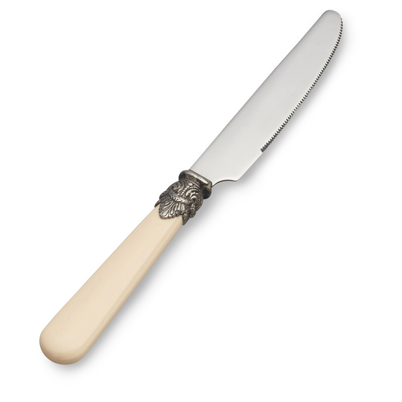 Breakfast Knife, Ivory without Mother of Pearl