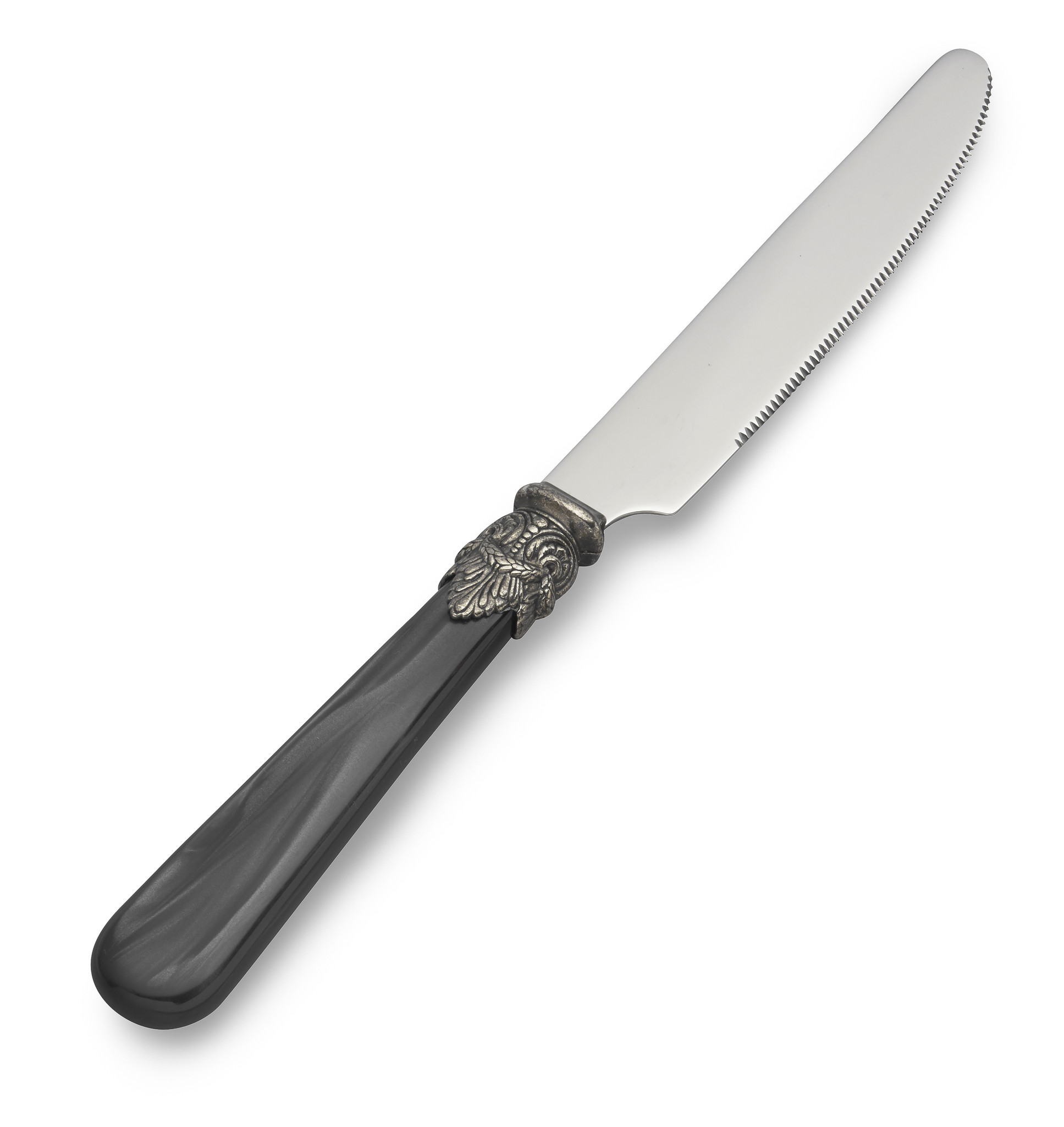 Knife, Black (mother-of-pearl), Breakfast