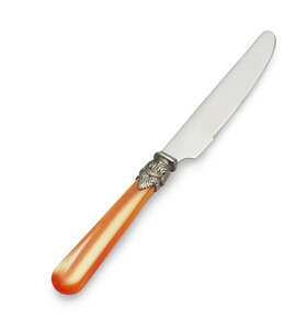 Frühstücksmesser, Orange (Perlmutt)