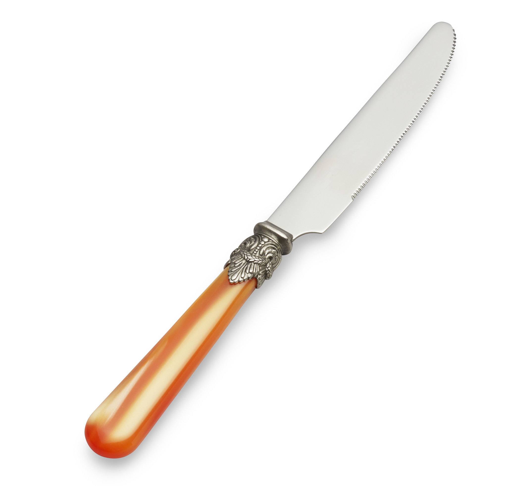 Mes, Oranje (parelmoerglans), Ontbijt