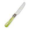 Breakfast Knife, Light Green with Mother of Pearl