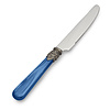 Breakfast Knife, Blue with Mother of Pearl