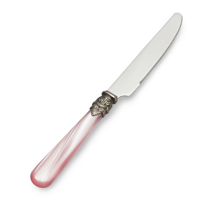 Cuchillo, Rosa (nácar), Desayuno