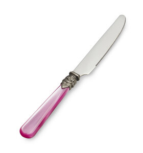 Frühstücksmesser, Fuchsia (Perlmutt)