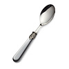 Breakfast Spoon, Gray with Mother of Pearl
