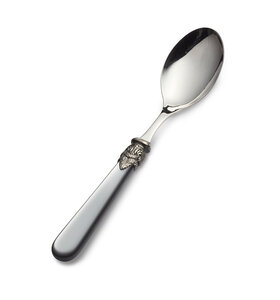 Frühstückslöffel, Grau (Perlmutt)