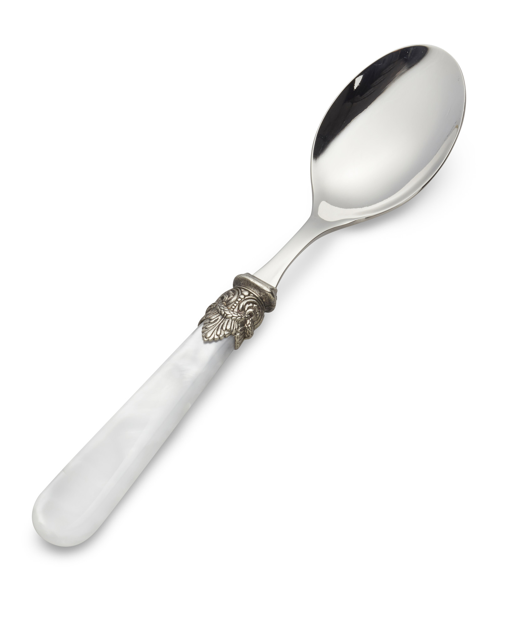 Frühstückslöffel, Weiß (perlmutt), EME Napoleon