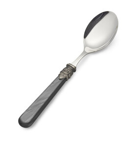 Frühstückslöffel, Schwarz (Perlmutt)