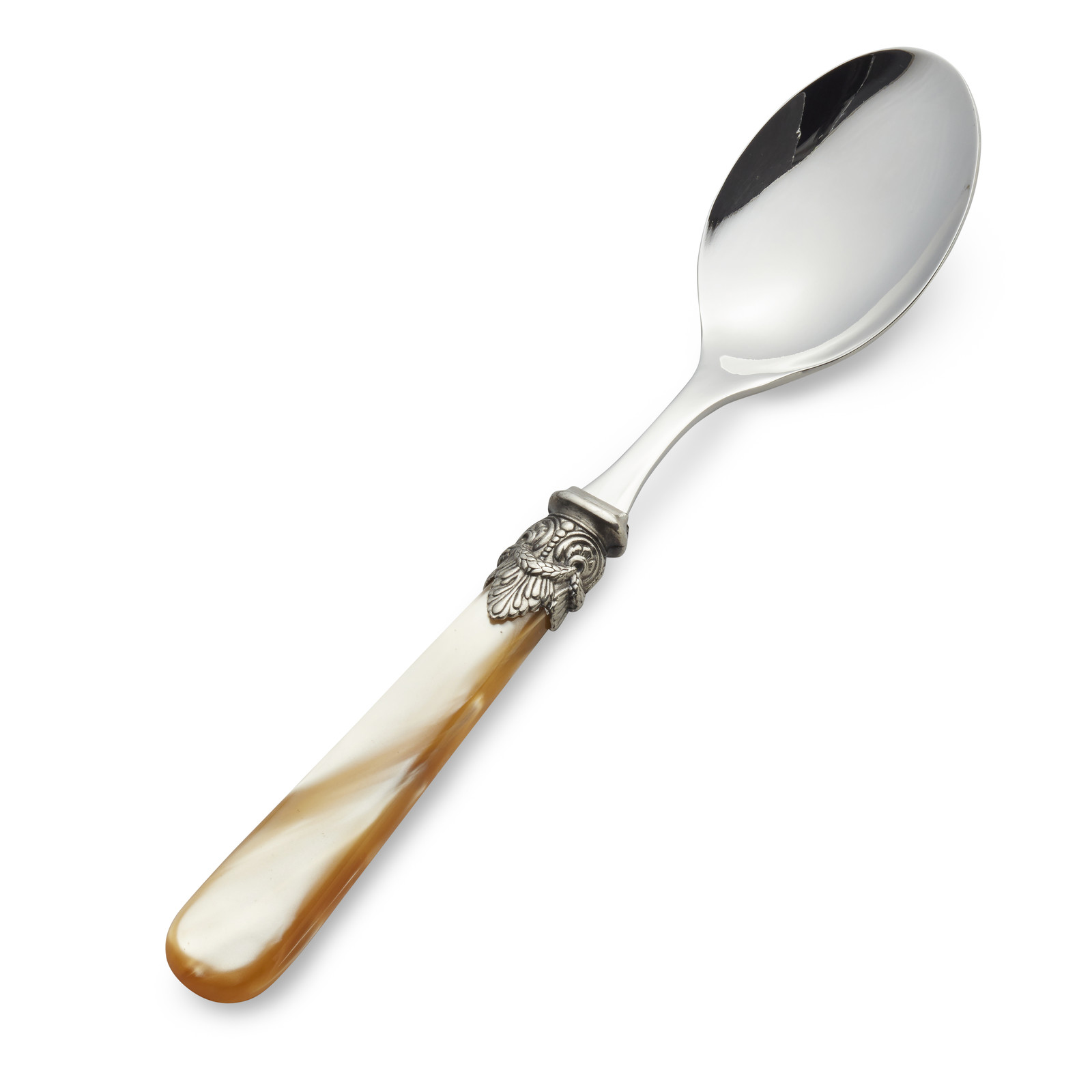 Breakfast Spoon, Honey with Mother of Pearl