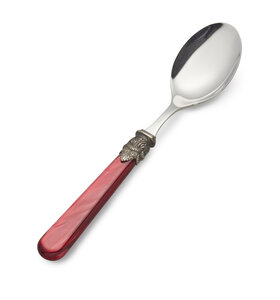 Frühstückslöffel, Rot (Perlmutt)