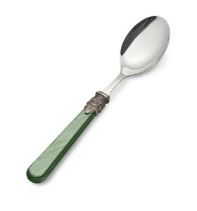 Frühstückslöffel, Grün (Perlmutt)