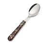 Cuillère, Marron (motif tortue), Petit-Déjeuner