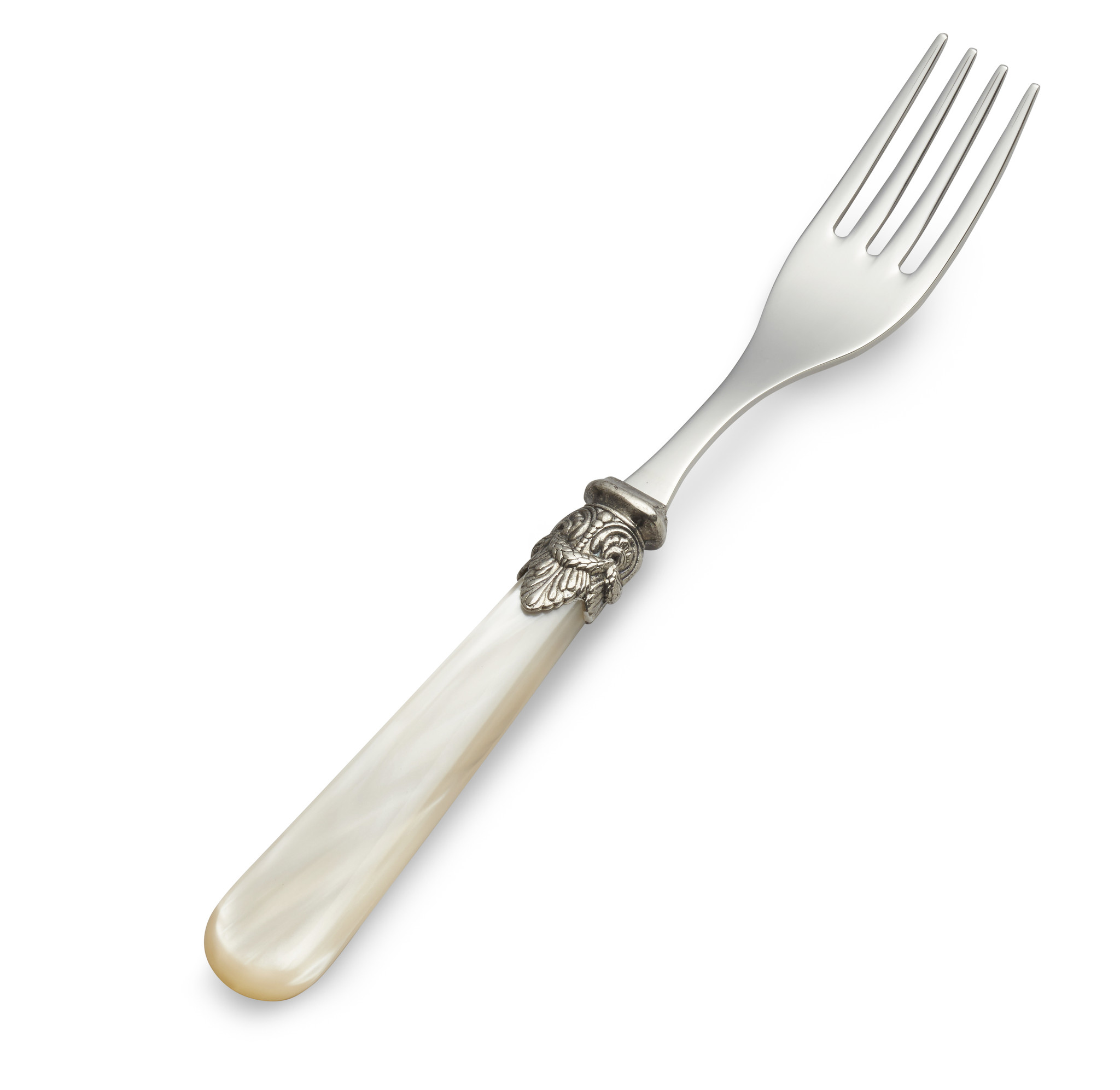 Gabel, Elfenbein (perlmuttglanz), Frühstück