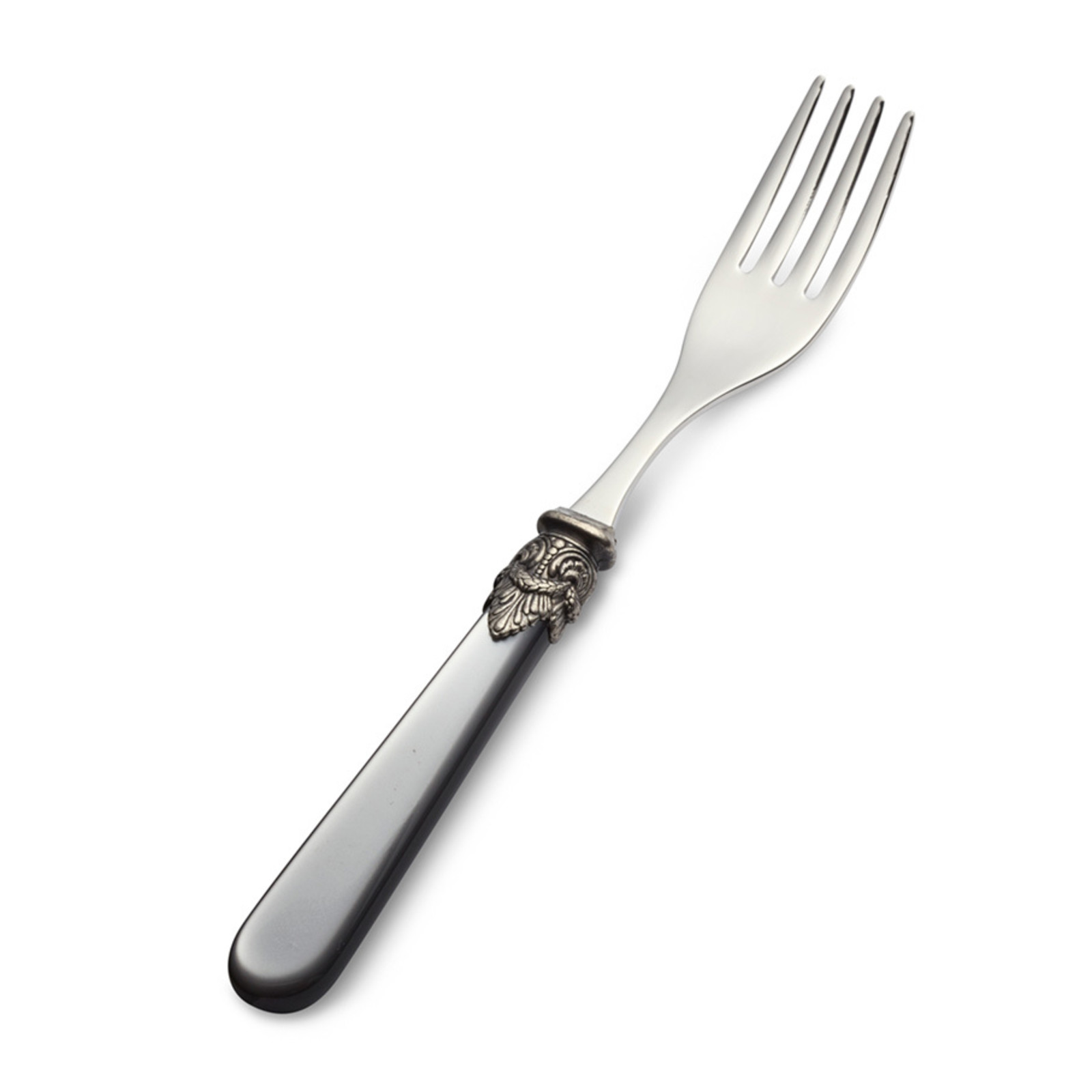 Breakfast Fork, Gray with Mother of Pearl