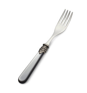 Frühstücksgabel, Grau (Perlmutt)