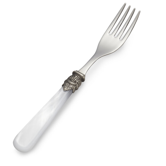 Frühstücksgabel, Weiß (perlmutt), EME Napoleon