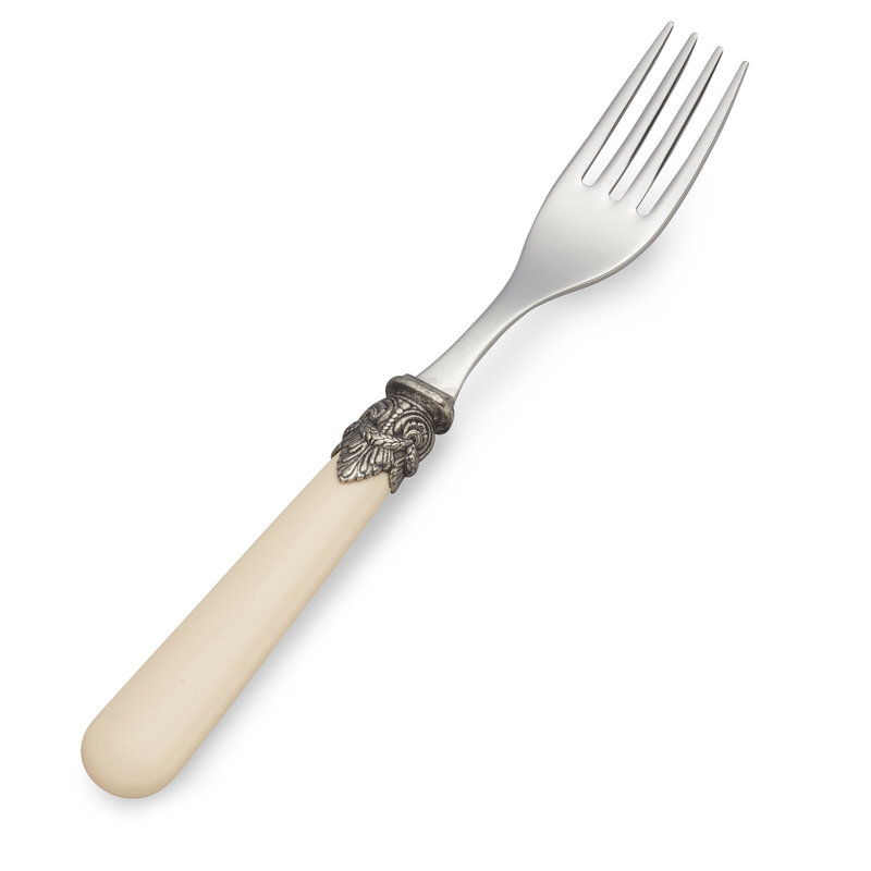 Breakfast Fork, Ivory without Mother of Pearl