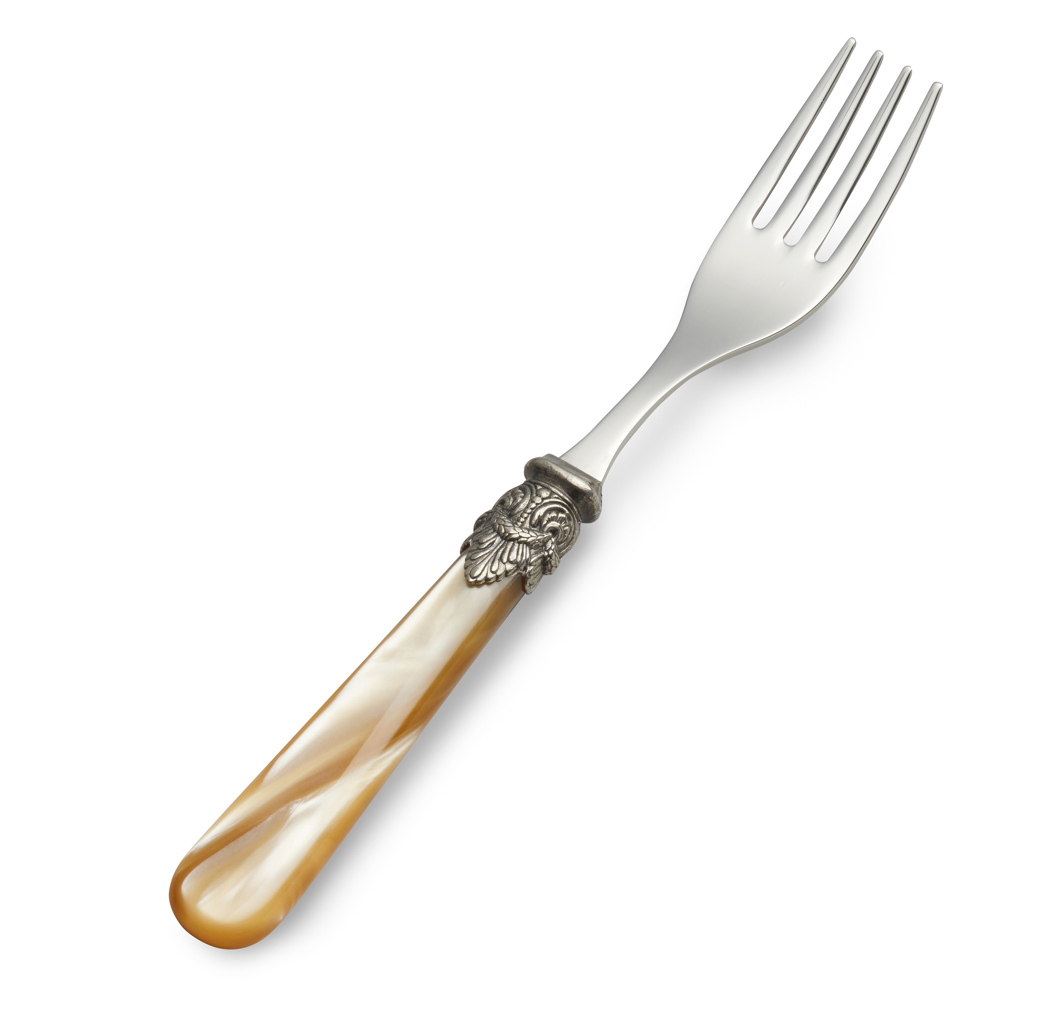 Fork, Honey Gold (mother-of-pearl), Breakfast