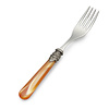 Breakfast Fork, Orange with Mother of Pearl