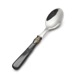 Teaspoon, Black (mother-of-pearl)