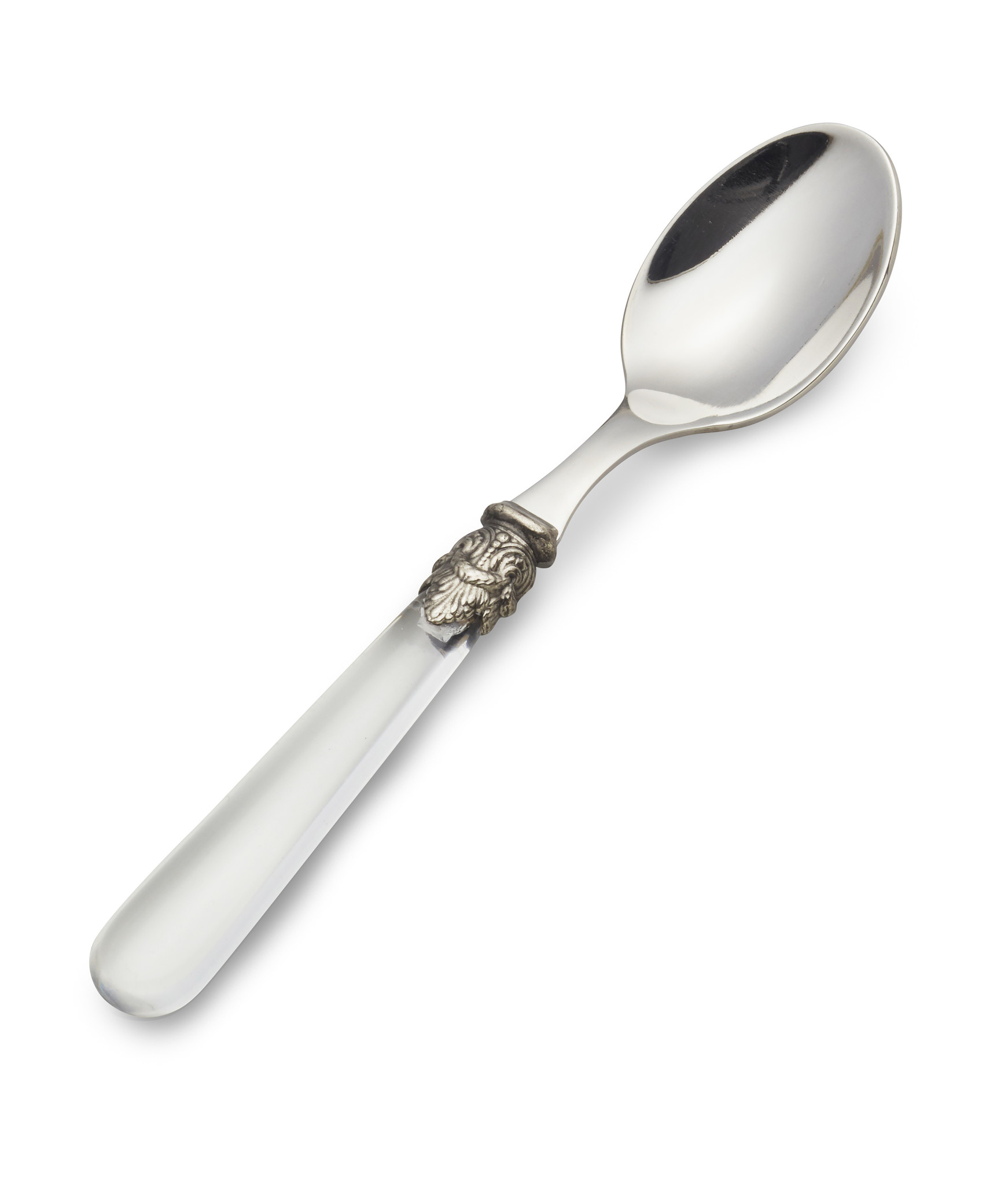 Cuillère à Thé, avec manche Transparent