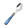 Teaspoon / Coffee spoon, Blue with Mother of Pearl (14,5 cm)