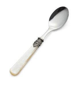 Dinner spoon, ivory (mother-of-pearl)