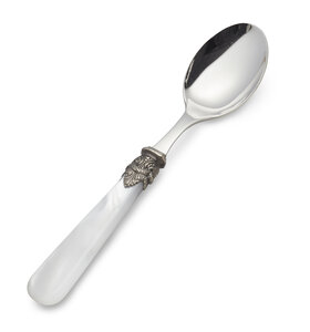 Dinner spoon, white (mother-of-pearl)