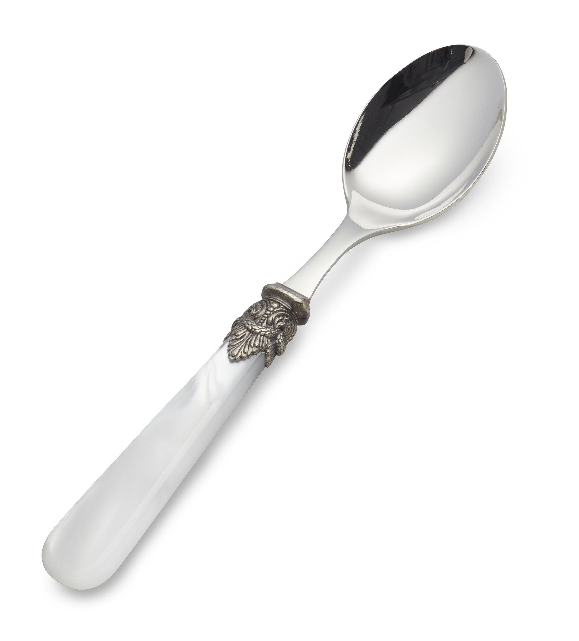 Cuillère, Blanc (éclat nacré), Dîner