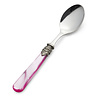 Dinner Spoon, Fuchsia with Mother of Pearl