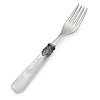 Fork, White (mother-of-pearl sheen), Dinner