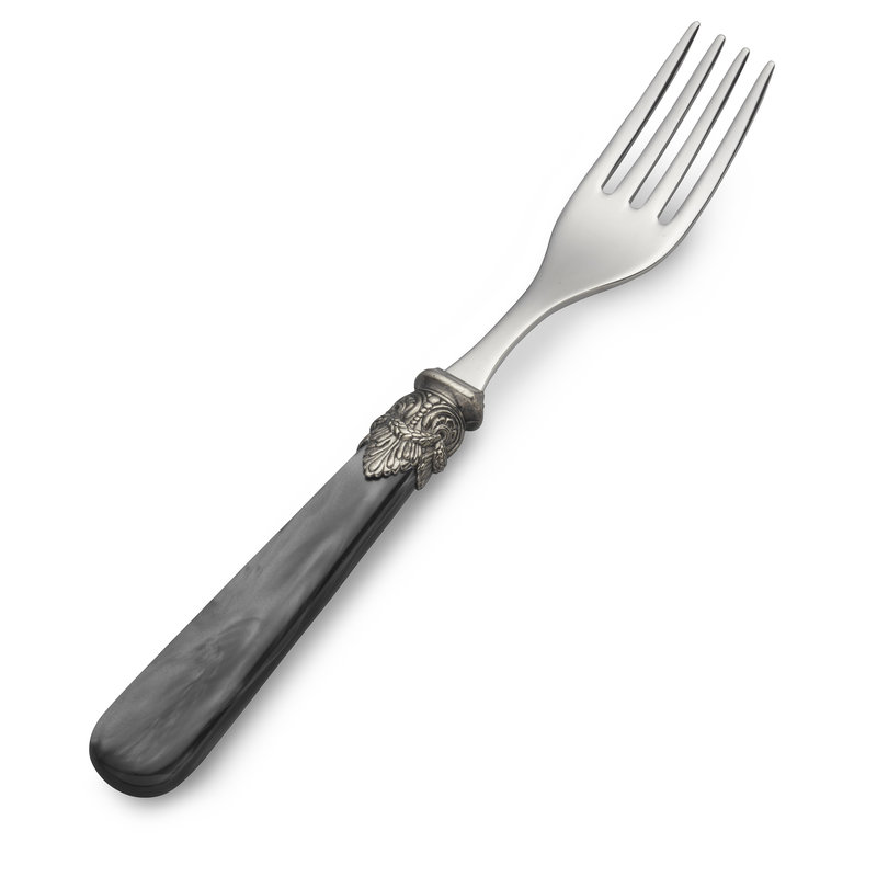 Dinervork Zwart met Parelmoer