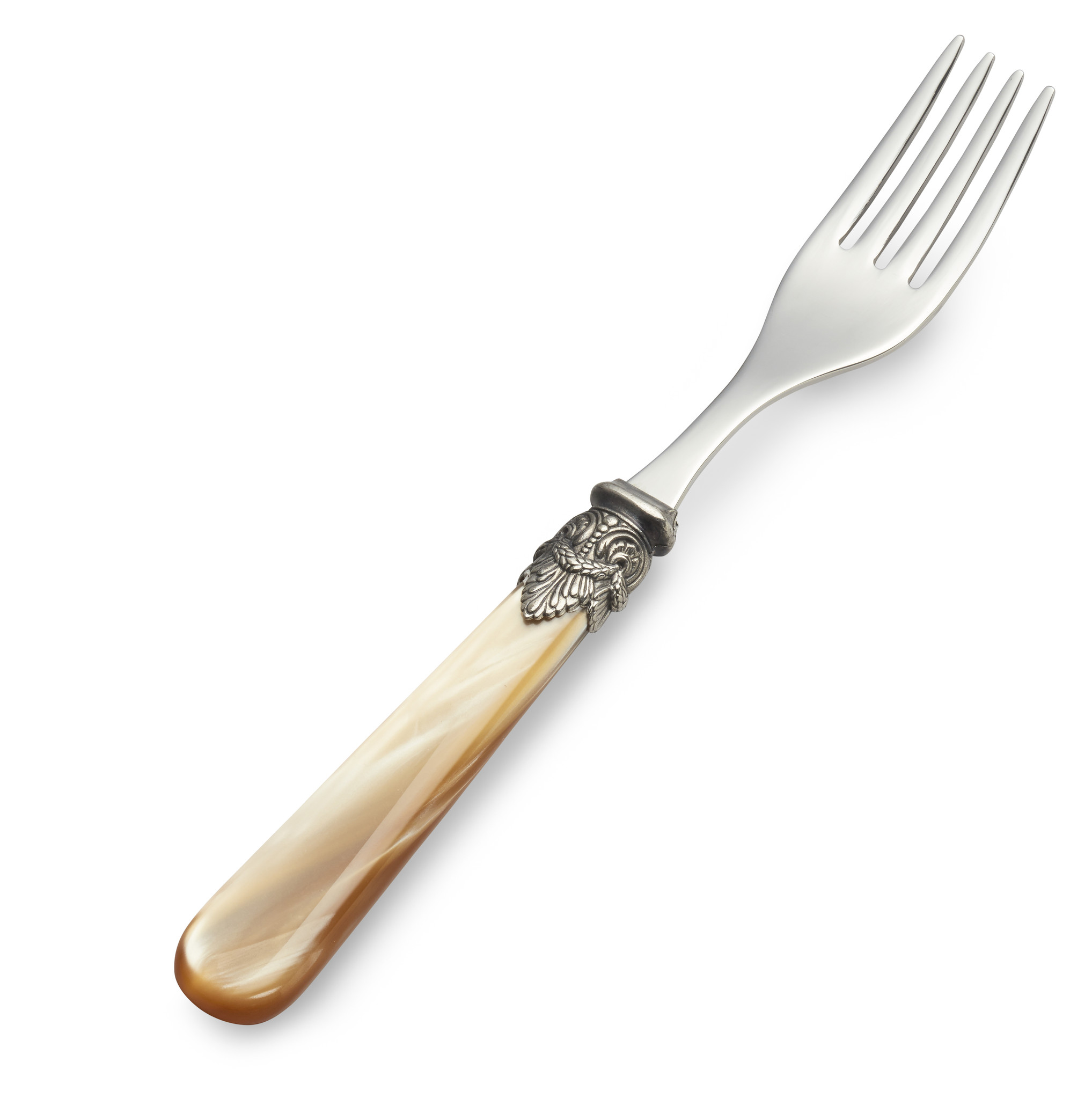 Tenedor, Miel Oro (nácar), Cena