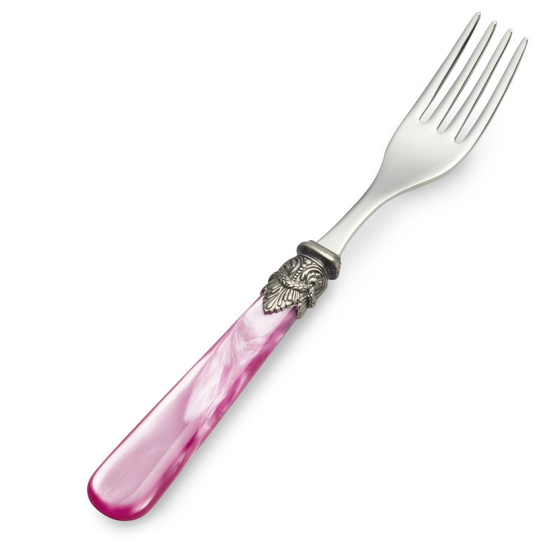 Tafelgabel Fuchsia with Perlmutt