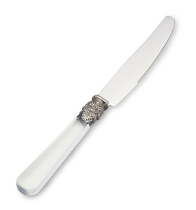 Dinner knife, transparent