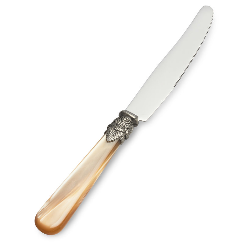 Dinner Knife Honey with Mother of Pearl.