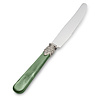 Dinner Knife Green with Mother of Pearl