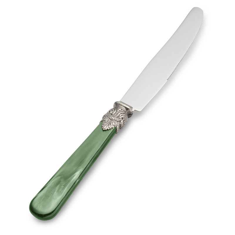 Dinermes Groen met Parelmoer.