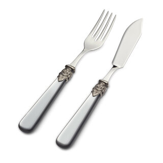 Fischbesteck, Grau (perlmutt)