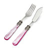 Cutlery Set, Fuchsia (mother-of-pearl), for Fish