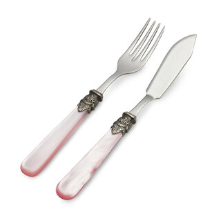 Fish Cutlery, Pink (mother-of-pearl sheen) - NOW 1 + 1 FREE