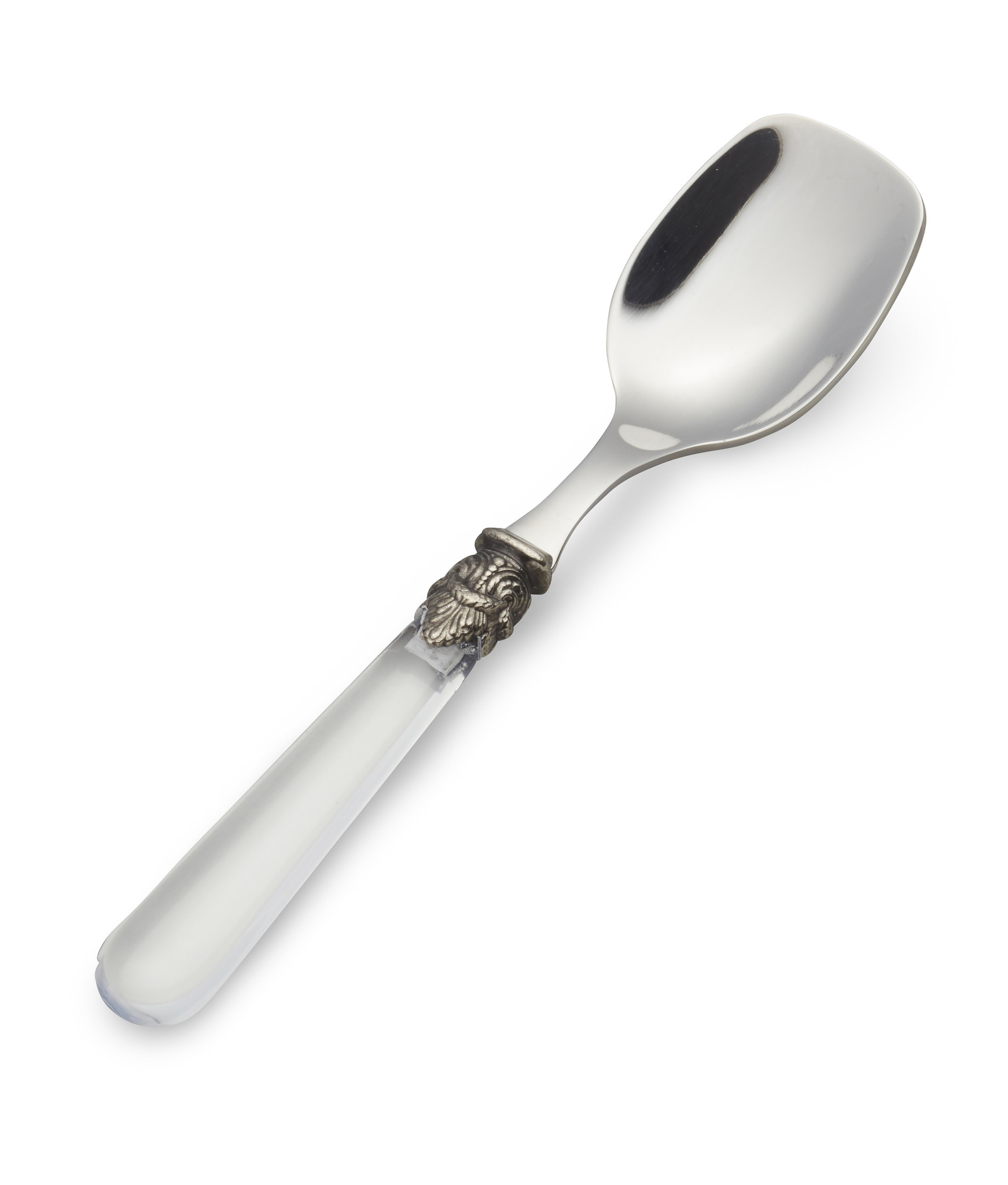 IJslepel, met Transparant handvat