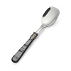Ice Cream Spoon, Black (mother-of-pearl)