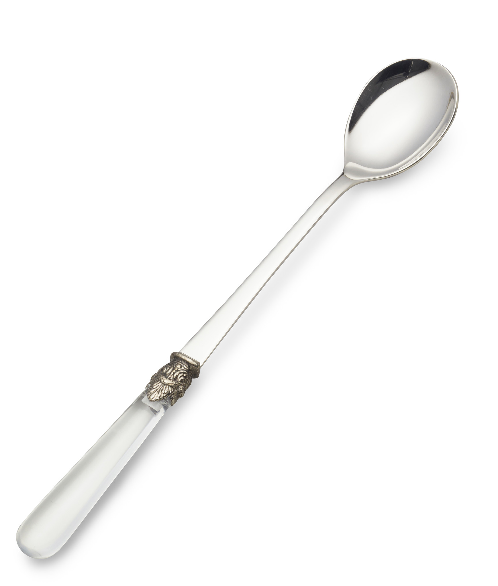 Cucharilla Larga / Cucharilla para Sorbete, Transparente (21,5 cm)